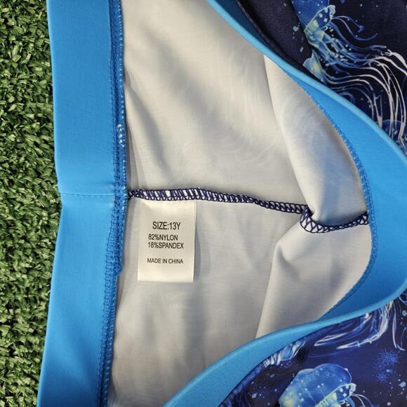 Uideazone Teen Girl Jellyfish Swimsuit Three Piece Size 13Y - Picture 12 of 12